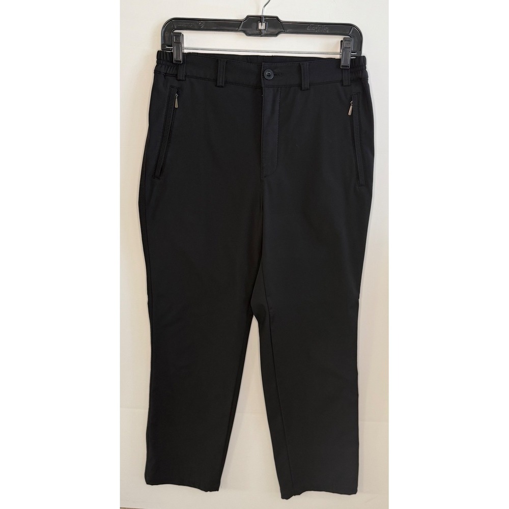 EDELWEISS Outdoor Women's Black Zip Pocket‎ Pants Size 28x28 Fast Shipping